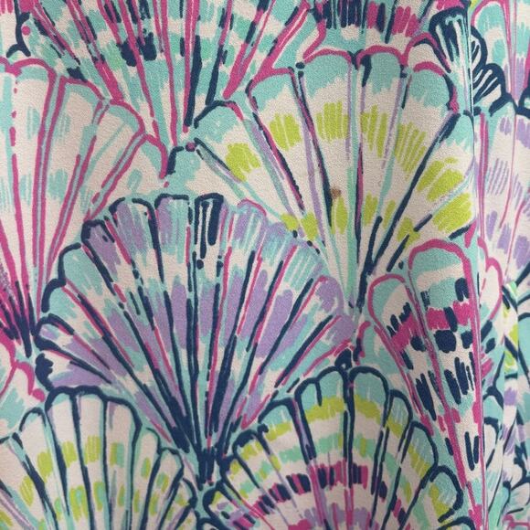 Lilly Pulitzer Multicolor Seashell Dress Size 6 - Picture 4 of 4